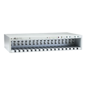 ALLIED TELESIS AT-MMCR18-00 – Chasis / 18 ranuras / Mini Media Converters / Rack 19" / Sin PSU / Alta densidad