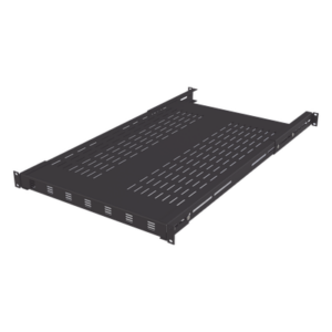 LINKEDPRO BY EPCOM LPRVSH49-961U – Charola Ventilada / Profundidad Ajustable 495-965 mm (19.5-38 in) / 1U / Carga 110 kg / Color Negro