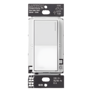 LUTRON RADIORA 3 RRSTRSWH – Apagador Auxiliar para 3 Vías / 120 V~ / 8.3 A / Hasta 4 Auxiliares / 45 m (150 ft) de Alcance / Calibre 12/14 AWG