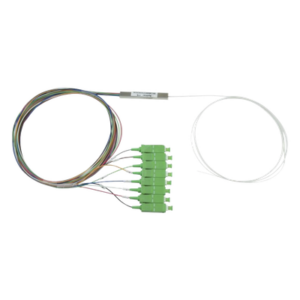 FIBERHOME PLC-108-SCAPC – Splitter Óptico PLC / 1x8 / Conectores SC/APC / Pérdida 10.5 dB / 1260-1650 nm