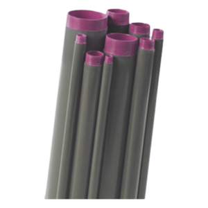 RAWELT TAL-13-PC – Tubo Conduit Rígido de Aluminio / Recubrimiento PVC 40 mils / Rosca Uretano Púrpura 2 mils / 1/2" (12.7 mm) / Longitud 3.05 m (10 ft) / Aleación 6063-T5