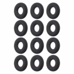 YEALINK FOAMY-EAR-CUSHION-FOR-UH34/YHS34-(12-PCS) – Almohadillas de Espuma / 12 Piezas / Compatibles UH34 YHS34 / Transpirables / Aislamiento Acústico