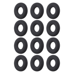 YEALINK FOAMY-EAR-CUSHION-FOR-UH34/YHS34-(12-PCS) – Almohadillas de Espuma / 12 Piezas / Compatibles UH34 YHS34 / Transpirables / Aislamiento Acústico