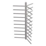 HIKVISION H44X0-POLE/DM60 – Eje Central de Refacción / Torniquete de Cuerpo Completo / Carril Sencillo / Acero Inoxidable