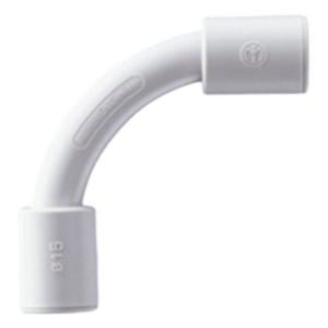 CHAROFIL DX43125 – Accesorio de Instalación para Tubo Rígido / IP67 / Libre de Halógenos / Diámetro 25 mm / Curvatura 32 mm / Gris RAL 7035