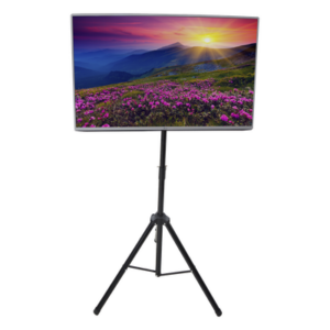 EPCOM EPB036EC – Trípode Portátil con Soporte de piso para Monitores de 32 a 65" / Vesa 600 x 400 / Acero / Montaje de 65 cm a 1 mt