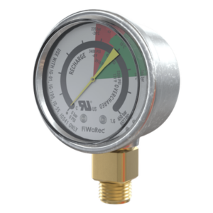 VIKING 927612 – Manómetro de Contacto / 2901 PSI (200 bar) / Contacto N.O. Baja Presión / IP65 / -20°C a +55°C / 50 mm