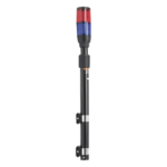 EPCOM INDUSTRIAL SIGNALING XMWL300RB – Luz Telescópica LED / 3 Watts / 10-30 VCC / 3A Máx / Longitud Ajustable 64-104 cm (25.2-40.9 in) / Rojo/Azul