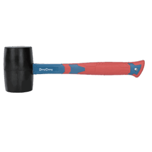 DONGCHENG D101801 – Martillo de Goma / 16 oz (0.45 kg) / Mango Ergonómico Integrado / 30 cm (11.8 in)