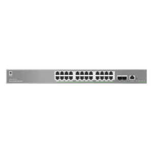 GRANDSTREAM GWN7803-PRO – Switch Empresarial Administrable / Capa 2++ / 24 Puertos Gigabit / 2 SFP+ / 88 Gbps / VLAN 4K / QoS Avanzado / GDMS Cloud