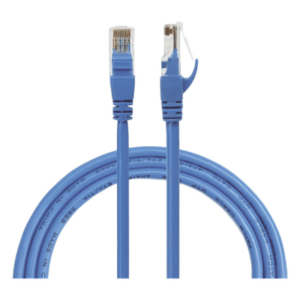 UGREEN 11201 – Cable de Parcheo UTP Cat6 / 1m (3.28 ft) / Azul / 26AWG CCA / 250MHz / Gigabit Ethernet