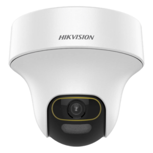 HIKVISION DS-2CE70DF3T-PTS – Cámara Domo PT TURBOHD / 2 Megapixel / ColorVu 0.0005 Lux / Luz Blanca 20 m (65.6 ft) / Pan 350° / Tilt 75° / Audio Coaxitron / Uso Interior