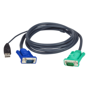 ATEN 2L-5203U – Cable KVM / USB con SPHD / 3 en 1 / 3 m (9.8 ft)