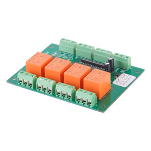 Electronic Design CES4 – Tarjeta control de esclusas / 2 puertas / 4 relevadores 1A @ 115VAC / 2 triggers 5V / 73x94x20 mm / 12VDC