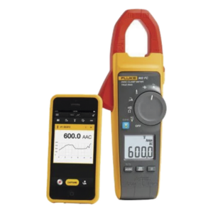 FLUKE FLUKE-902FC – Pinza Amperimétrica / RMS Verdadero / 600A CA / Temperatura -10°C a 400°C / Capacitancia 1000µF / Inalámbrico / CAT III 600V CAT IV 300V