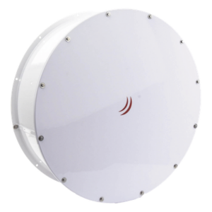 MIKROTIK SLEEVE30 – Anillo Aislante para Antenas / 700x700x220mm / 2.95 kg / Aluminio Anticorrosivo / 22 dB Selectividad Adicional