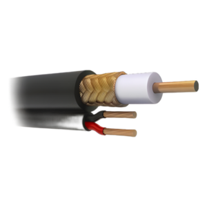 VIAKON RG-59-V/1000 – Cable Coaxial Siamés RG59 / 305 m (1000 ft) / Malla Cobre 96% / SFS HD / Intemperie