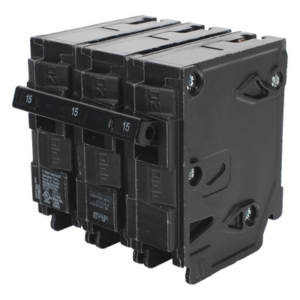 SIEMENS Q315 – Interruptor Automático Enchufable / 3 Polos / 15 A / 240 V AC / Capacidad Interruptiva 10 kA / UL 489 / Distribución Trifásica