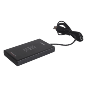ROSSLARE SECURITY PRODUCTS DRU955BT – Lector Enrolador de Escritorio / UHF 900 MHz / EPC Gen 2 / USB / 5 cm Alcance / 4.9 x 2.8 x 0.7 in