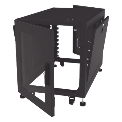 LINKEDPRO BY EPCOM LP-60100-12UR2 – Gabinete Profesional de Piso para Telecomunicaciones de 12UR, 1000 mm Profundidad, Se envía el Gabinete armado. - Image 3
