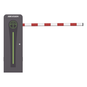 HIKVISION KT-320-ABAT(4MR) – Barrera Vehicular / Brazo Abatible 4 m (13.1 ft) / Motor Brushless 24 VDC / 360 Ciclos por Hora / Semáforo Rojo-Verde / Control por Bluetooth