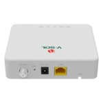 V-SOL V2801T – ONU Bridge / Dual GPON-EPON / 1x SC/APC PON / 1x LAN Gigabit / 1x CATV / Triple Play / 130x100x30 mm (5.1x3.9x1.2 in)