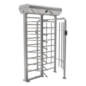 ZKTECO FHT-2300 – Torniquete de cuerpo completo / 1 carril / 25 personas por minuto / Acero inoxidable SUS304 / IP54 / -28°C a 60°C / 4.59 x 4.58 x 7.28 ft