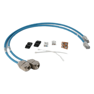 SIEMON ILC-TB-0.5M06 – Conector In-Line / Cat6A / Blindado S/FTP / 28 AWG / 0.5 m (1.64 ft) / PoE hasta 100W / Re-terminable / CM/LSOH-1