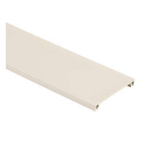 PANDUIT T70CIW6 – Cubierta para canaleta / PVC rígido UL94V-0 / 70.1 x 9.1 mm / 6 pies (1800 mm) / Blanco mate