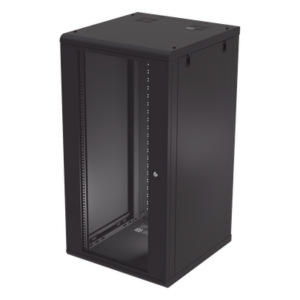 LINKEDPRO SR-1924-GN2G – Gabinete de Pared 24U / 635 mm Profundidad / 19 pulgadas / Acero Reforzado / 100 kg Carga / 2.08 ft Profundidad