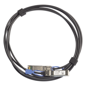 MIKROTIK XS+DA0003 – Cable de Conexión Directa SFP/SFP+/SFP28 / 1G/10G/25G / 3 m (9.8 ft) / Baja Latencia / Bajo Consumo