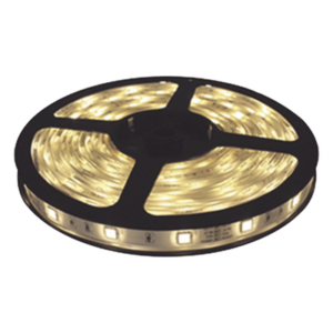 JWJ JLTL-5050-IP65-C – Tira LED / 5 m (16.4 ft) / 22 W / 900 lm / 12 V CD / IP65 / Cálido