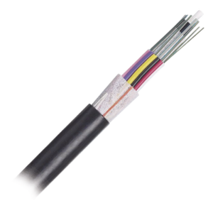 PANDUIT FOTNZ12 – Cable de Fibra Óptica / 12 Hilos / OSP Planta Externa / Dieléctrico / OM4 50/125 / MDPE / 3.28 pies