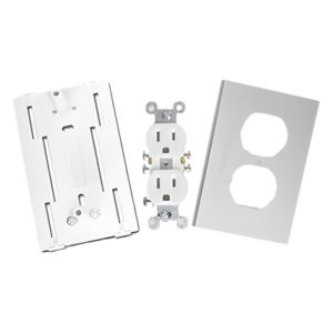 THORSMAN INKA-100-DUPLEX – Contacto Eléctrico Dúplex / Soporte Universal ABS / Tapa Aluminio Anodizado / -40°C a 120°C / NOM-001-SEDE-2005