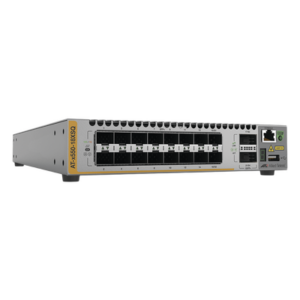 ALLIED TELESIS AT-X550-18XSQ-10 – Switch Stackeable Capa 3 / 16x SFP+ 1/10G / 2x QSFP 40G / 357.1 Mpps / 1U Rackmount