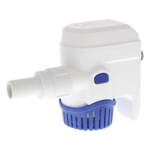 RULE RM500B-24 – Bomba Sumergible de Achique Automatizada / 500 GPH (31 L/min) / 24 V DC / Altura Descarga 2 m (6.6 ft) / Sensor Integral con Modo Respaldo / Conexión Manguera 19 mm (3/4')