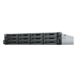 SYNOLOGY RX1223RP – Unidad de Expansión NAS / 12 Bahías SATA / HDD SSD 3.5" o 2.5" / Fuente Redundante / Plug-and-Play / Alta Disponibilidad