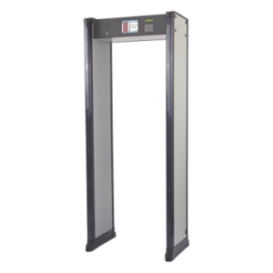 RANGER SECURITY DETECTORS INTELL-26-ZIR – Arco Detector de Metales / 6 Zonas de Detección / Sensor IR Anti-Falsas Alarmas / Certificación FAA / Anclaje para Piso