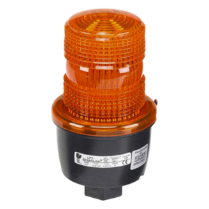 FEDERAL SIGNAL INDUSTRIAL LP3PL-120-A – Luz de Advertencia LED Industrial / 120 Vca / Montaje Tipo T / IP69K / 50,000 Horas LED / Ámbar / UL/cUL