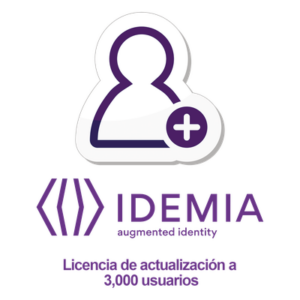 IDEMIA (MORPHO) 237-708-350 – Licencia de Actualización / 3000 Usuarios / Lectora / Compatible con Sigma Lite y Sigma Lite Plus