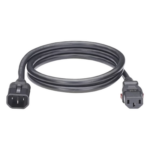 HOFFMAN EP1314072X100 – Cable de Alimentación con Bloqueo de Seguridad / IEC C13 a C14 / 1.8 m (5.9 ft) / Certificado UL, CE, EAC