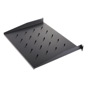 HIKVISION DS-XSPB04-S/B – Charola para Rack 19" / Carga 6 kg / Profundidad 35 cm (11.5 ft) / 1U / Interior