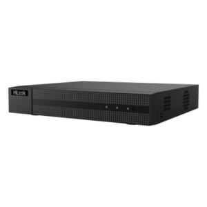 HiLook by HIKVISION DVR-204U-M1/T – DVR Híbrido / 8 Canales Combinados / 4 Canales TurboHD + 4 Canales IP / 8 Megapixel (4K) / H.265+ / Audio Bidireccional / 1 Bahía HDD / AcuSense Lite