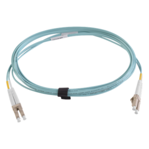 SIEMON FJ2-LCLC5V-01AQ – Jumper de Fibra Óptica / Multimodo OM4 50/125 / LC-LC Duplex / OFNR / Aqua / 1 m (3.28 ft)