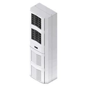 HOFFMAN S162546G050 – Aire Acondicionado Industrial / 2500W (8500 BTU/h) / 460V Trifásico / Montaje Múltiple / Acero Gris RAL 7035 / IP54 Interno