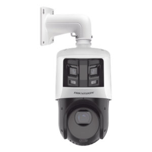 HIKVISION DS-2SE4C425MWG-E/26(F0) – PTZ IP TandemVu / 4 Megapixel PTZ + 6 Megapixel Panorámica / Zoom Óptico 25x / IR 100 m (328.1 ft) / WDR 120 dB / PoE+ / IP66