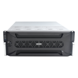 HIKVISION DS-96256NI-I24 – NVR 12 Megapixel (4K) / 256 canales IP / 24 Bahías de Disco Duro / 4 Puertos de Red / Soporta RAID con Hot Swap / NVR