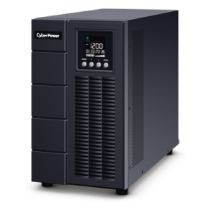CYBERPOWER OLS3000A – UPS Online Doble Conversión / 3000 VA / 2700 W / Factor de Potencia 0.9 / Onda Senoidal Pura / Torre / 5 Tomas NEMA / SNMP Remoto