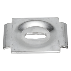 CHAROFIL MG-51-402EZ – Suspensión Central para Charola / 100 mm de Ancho / Varilla Roscada 5/16 mm / Acero al Carbón Rolado en Frío / Acabado Electro Zinc