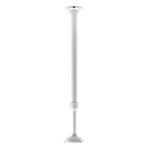 SYSCOM VIDEO XBRT2210 – Soporte Telescópico Universal / Ajustable 0.6 a 1.2 m (1.97 a 3.94 ft) / Aluminio / Interior y Exterior / Blanco